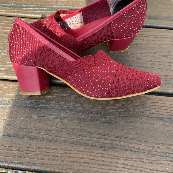 Red heels - Harish Mayo size 6 - Picture 6 of 7
